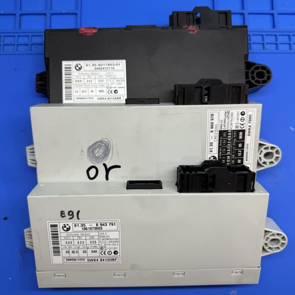 Naprawa i klonowanie modułów BMW CAS2 / CAS3 / CAS4