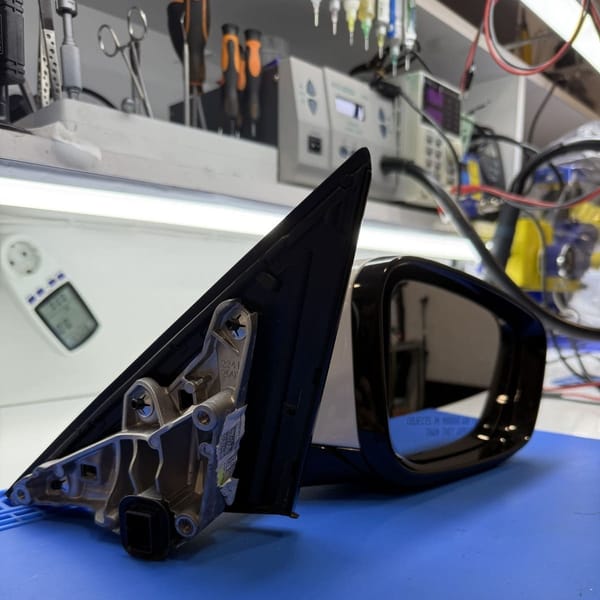 🔧Regeneracja modułu lusterka BMW SERII G/F: G20,G21,G29,F39... – 500-600 zł
